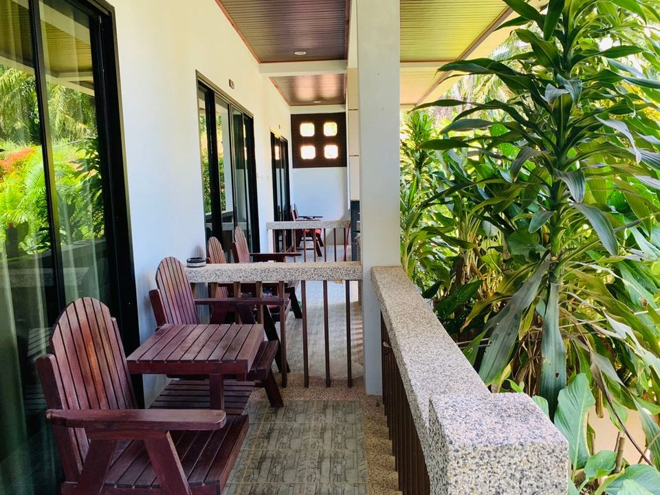 hotel balcony 1st floor