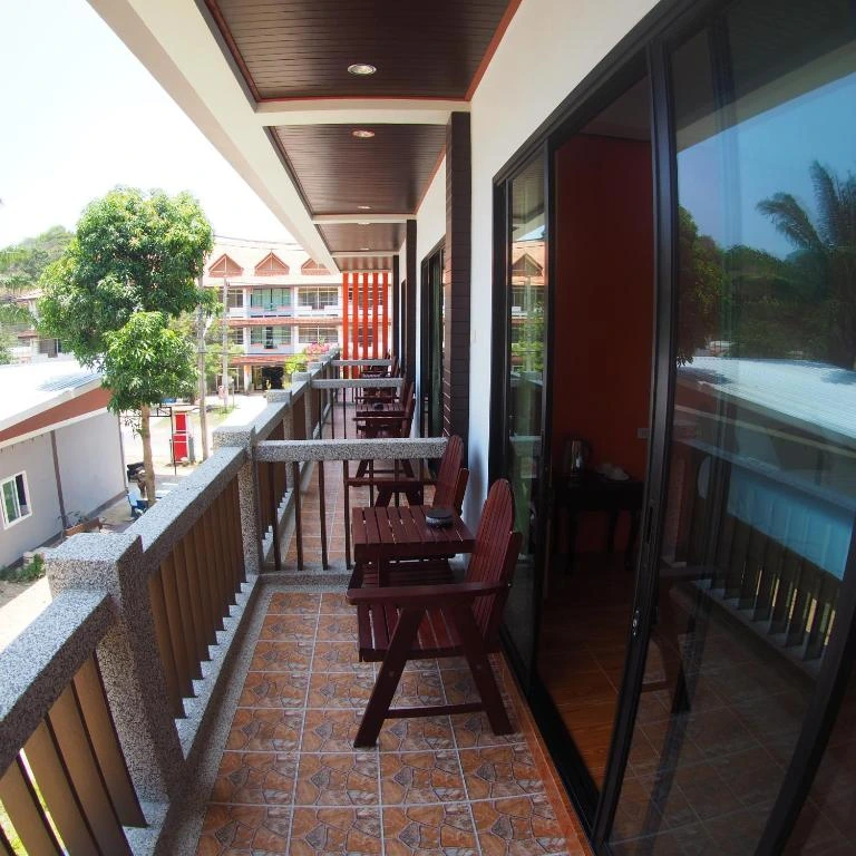 hotel balcony 2nd floor